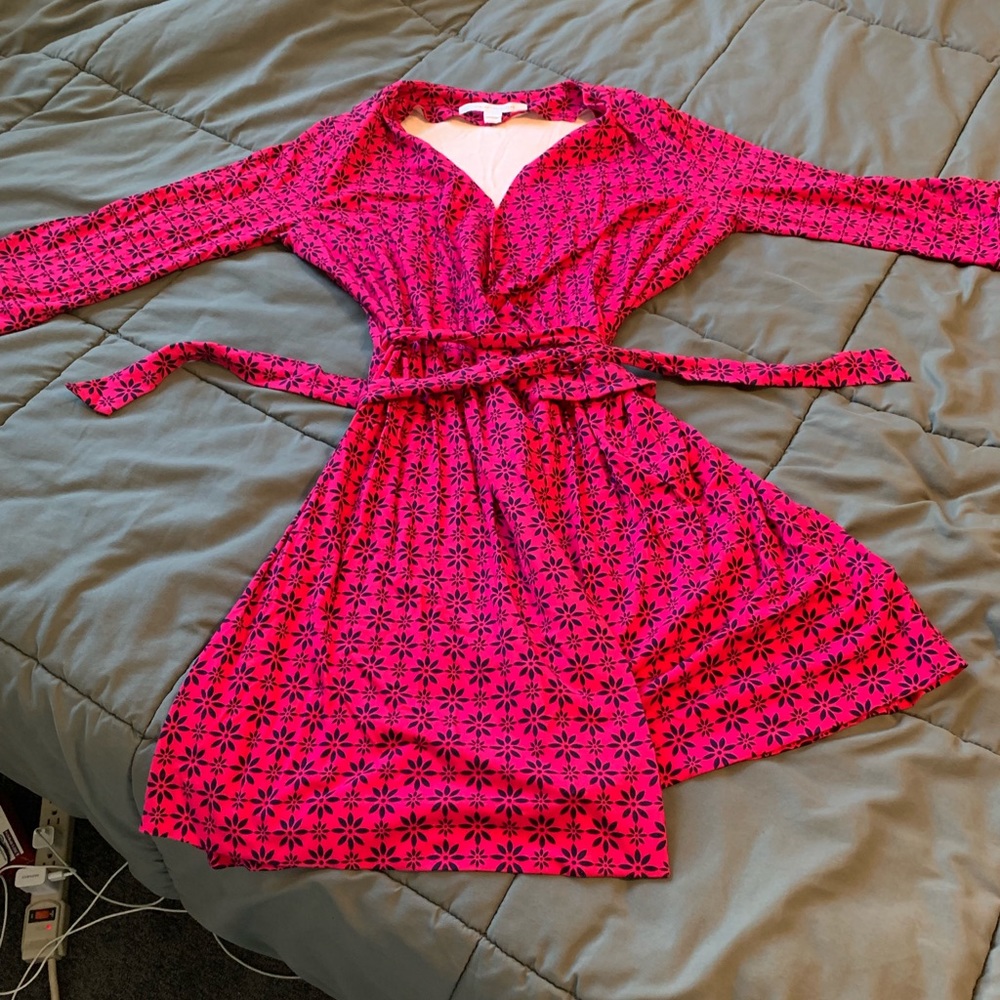 DVF wrap dress